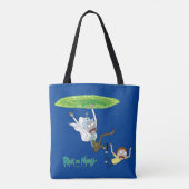 RICK EN MORTY™ | Afschaffing portaal Tote Bag (Achterkant)