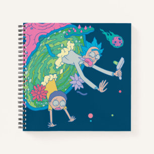RICK EN MORTY™ Afvallen van besmet portaal Notitieboek
