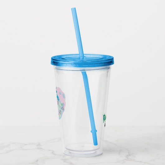 RICK EN MORTY™ | Afvallen van geïnfecteerd portaal Acryl Drinkbeker (Links)