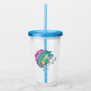 RICK EN MORTY™   Afvallen van geïnfecteerd portaal Acryl Drinkbeker