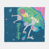 RICK EN MORTY™ | Afvallen van geïnfecteerd portaal Fleece Deken (Voorkant (Horizontaal))