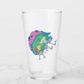 RICK EN MORTY™ | Afvallen van geïnfecteerd portaal Glas (Voorkant)