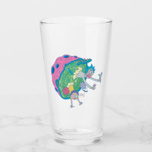 RICK EN MORTY™   Afvallen van geïnfecteerd portaal Glas