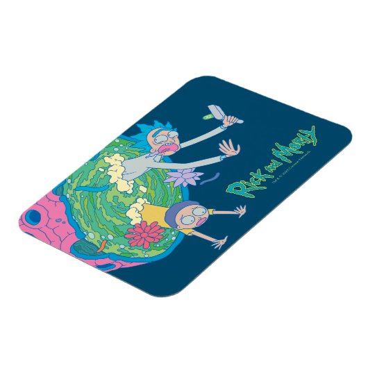 RICK EN MORTY™ | Afvallen van geïnfecteerd portaal Magneet (Linkerzijde)