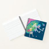 RICK EN MORTY™ | Afvallen van geïnfecteerd portaal Notitieboek (Binnen)