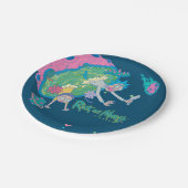 RICK EN MORTY™ | Afvallen van geïnfecteerd portaal Papieren Bordje (Gekanteld)