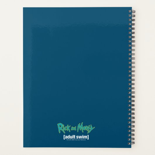 RICK EN MORTY™ | Afvallen van geïnfecteerd portaal Planner (Achterkant)