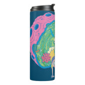 RICK EN MORTY™ | Afvallen van geïnfecteerd portaal Thermosbeker (Gedraaid links)