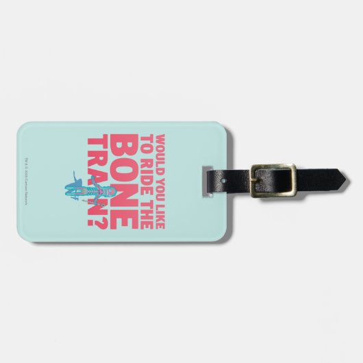 RICK EN MORTY™ | Anatomie Park - Bottrein Bagagelabel (Voorkant horizontaal)