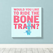 RICK EN MORTY™ | Anatomie Park - Bottrein Canvas Afdruk (Insitu (Houten vloer))