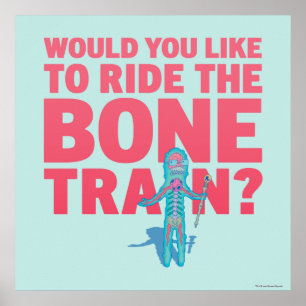 RICK EN MORTY™   Anatomie Park - Bottrein Poster