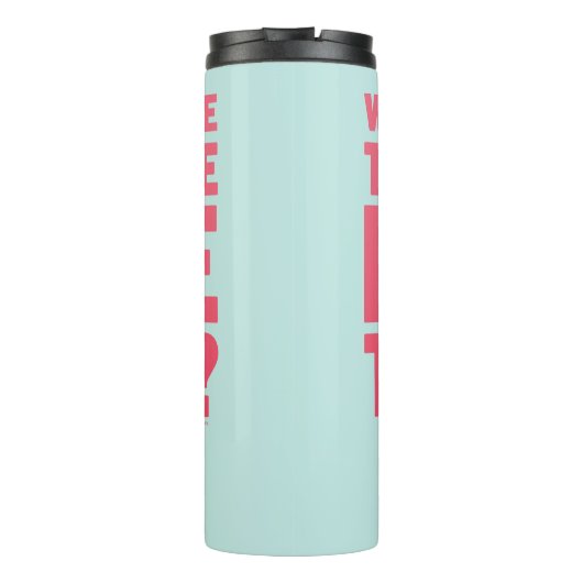 RICK EN MORTY™ | Anatomie Park - Bottrein Thermosbeker (Achterkant)