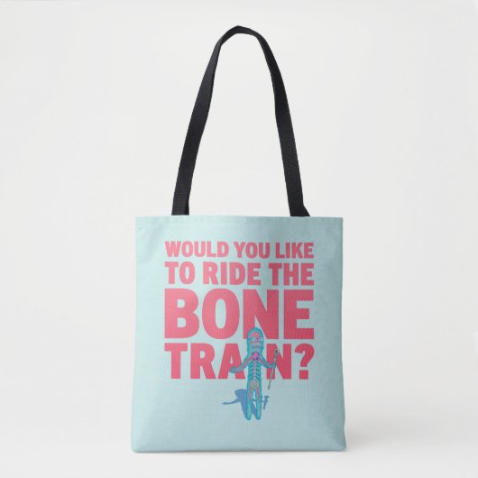 RICK EN MORTY™ | Anatomie Park - Bottrein Tote Bag (Voorkant)