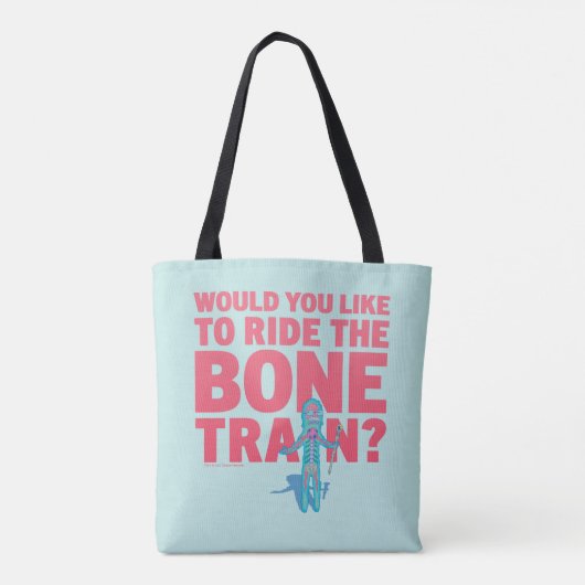 RICK EN MORTY™ | Anatomie Park - Bottrein Tote Bag (Achterkant)