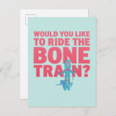 RICK EN MORTY™ | Anatomie Park - Bottrein Uitnodiging Briefkaart (Voorkant / Achterkant)