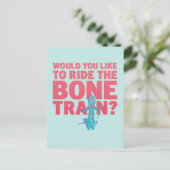 RICK EN MORTY™ | Anatomie Park - Bottrein Uitnodiging Briefkaart (Staand voorkant)