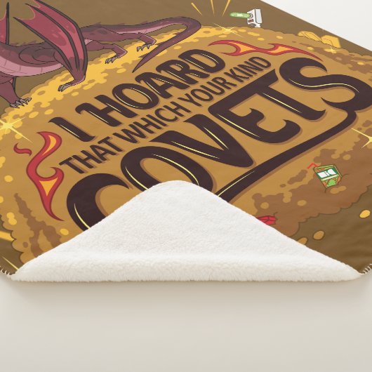 RICK EN MORTY™ | Balthromaw's Hoard Sherpa Deken (3/4)