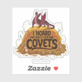 RICK EN MORTY™ | Balthromaw's Hoard Sticker (Vel)