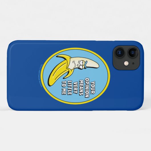 RICK EN MORTY™ | Banana Rick Badge Case-Mate iPhone Case (Achterkant (horizontaal))