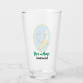 RICK EN MORTY™ | Banana Rick Badge Glas (Achterkant)