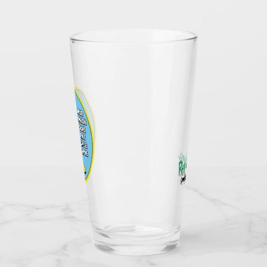 RICK EN MORTY™ | Banana Rick Badge Glas (Links)