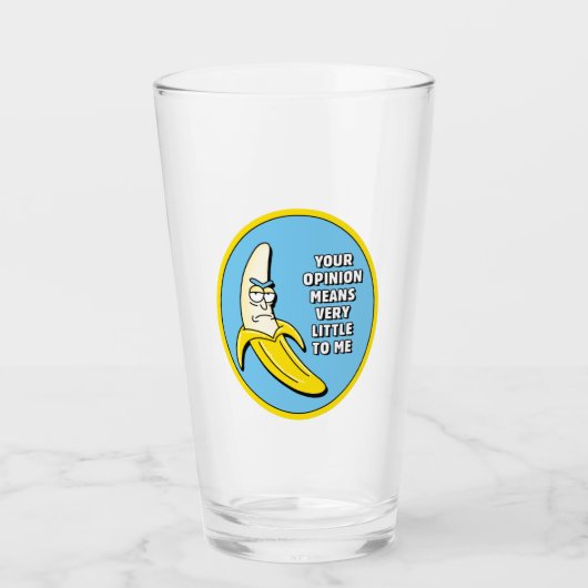 RICK EN MORTY™ | Banana Rick Badge Glas (Voorkant)