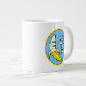 RICK EN MORTY™ | Banana Rick Badge Grote Koffiekop (Voorkant rechts)