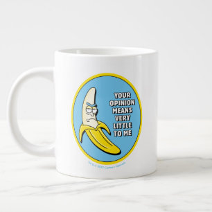 RICK EN MORTY™   Banana Rick Badge Grote Koffiekop