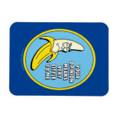 RICK EN MORTY™ | Banana Rick Badge Magneet (Horizontaal)