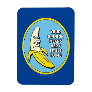 RICK EN MORTY™ Banana Rick Badge Magneet