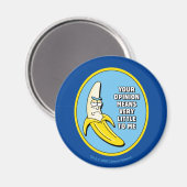 RICK EN MORTY™ | Banana Rick Badge Magneet (Voorkant / Achterkant)