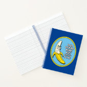 RICK EN MORTY™ | Banana Rick Badge Notitieboek (Binnen)