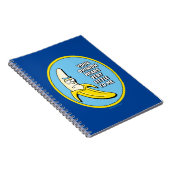 RICK EN MORTY™ | Banana Rick Badge Notitieboek (Rechterzijde)