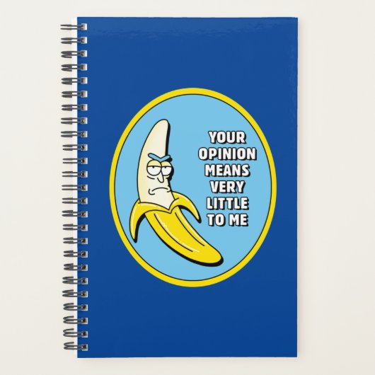 RICK EN MORTY™ | Banana Rick Badge Planner (Voorkant)