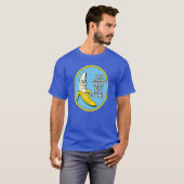 RICK EN MORTY™ | Banana Rick Badge T-shirt (Voorkant volledig)