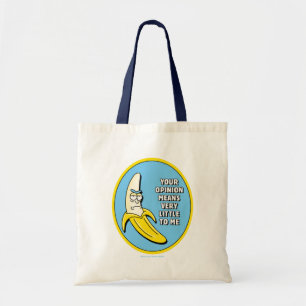 RICK EN MORTY™ Banana Rick Badge Tote Bag