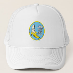 RICK EN MORTY™   Banana Rick Badge Trucker Pet