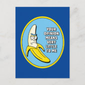 RICK EN MORTY™ | Banana Rick Badge Uitnodiging Briefkaart (Voorkant)