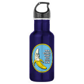 RICK EN MORTY™ | Banana Rick Badge Waterfles (Voorkant)