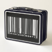 Rick en Morty Bar Code Grafisch (Achterkant)