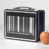 Rick en Morty Bar Code Grafisch (In situ)