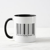 Rick en Morty Bar Code Grafisch Mok (Links)