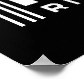 Rick en Morty Bar Code Grafisch Poster (Hoek)