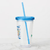 RICK EN MORTY™ | Ben ik de kloon? Acryl Drinkbeker (Links)