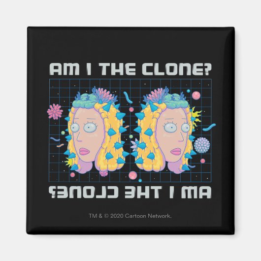 RICK EN MORTY™ | Ben ik de kloon? Magneet (Voorkant)