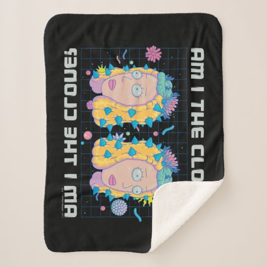 RICK EN MORTY™ | Ben ik de kloon? Sherpa Deken (Voorkant)