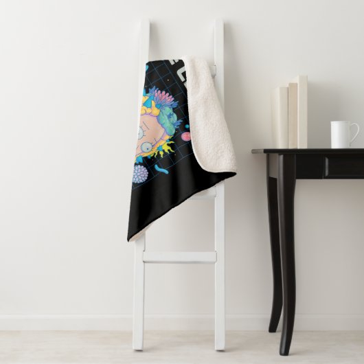 RICK EN MORTY™ | Ben ik de kloon? Sherpa Deken (In situ)