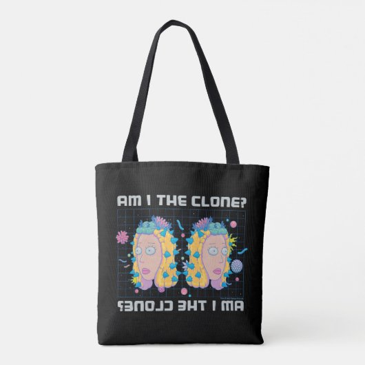 RICK EN MORTY™ | Ben ik de kloon? Tote Bag (Achterkant)