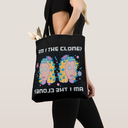 RICK EN MORTY™ | Ben ik de kloon? Tote Bag (Dichtbij)