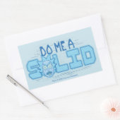 RICK EN MORTY™ | Ben ik een vast Rechthoekige Sticker (Envelop)